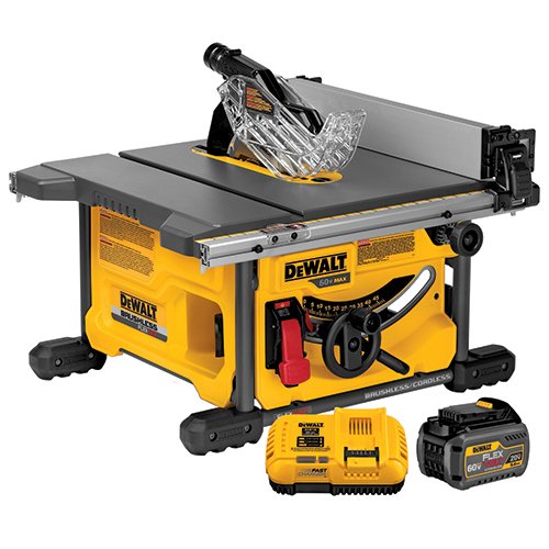 DEWALT DCS7485T1 FLEXVOLT 60V MAX Table Saw Kit, 8-1/4" 1 DEWALT DCS7485T1 FLEXVOLT 60V MAX Table Saw Kit, 8-1/4"