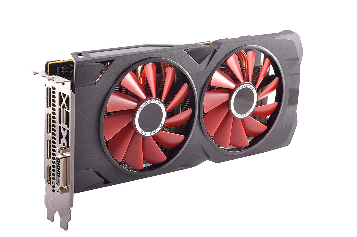 XFX Rs XXX Edition Rx 570 4GB OC+ 1284Mhz DDR5 3xDP HDMI DVI Graphic Cards RX-570P4DFD6 1 XFX Rs XXX Edition Rx 570 4GB OC+ 1284Mhz DDR5 3xDP HDMI DVI Graphic Cards RX-570P4DFD6